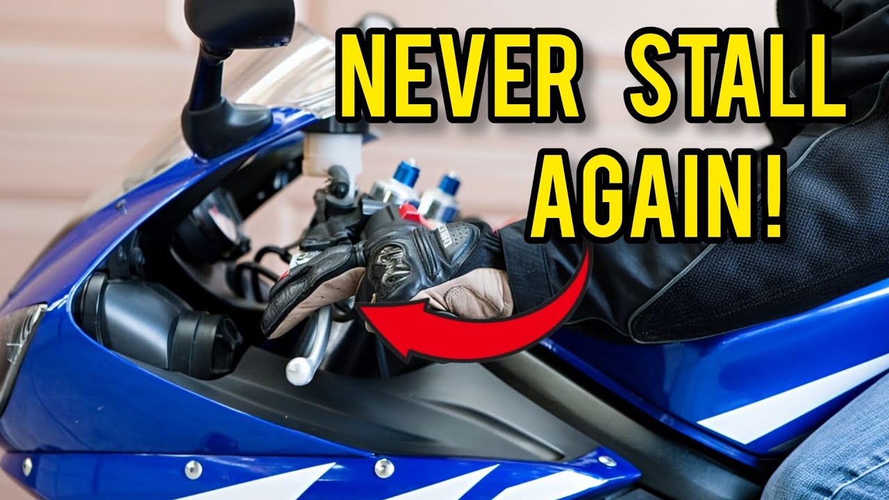 Motorcycle Clutch Control for Beginners... No More Embarrassment!