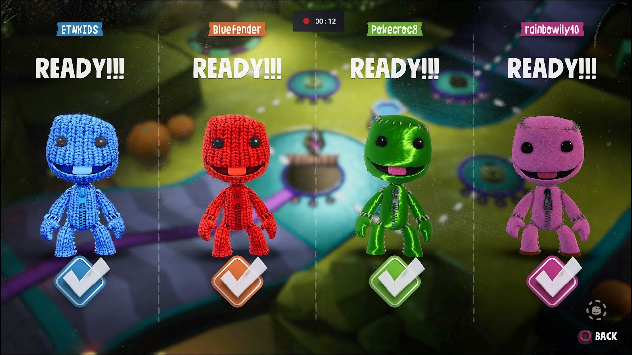 Sackboy: A Big Adventure PS5 Gameplay | 4 - Player Co-Op - Playthrough 18 (No Commentary)