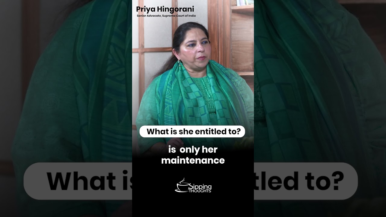 Stridhan isn't symbolic &mdash; it's legal