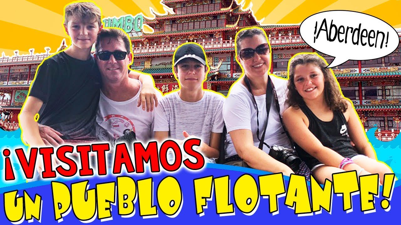 ¡¡Un PUEBLO FLOTANTE y el RESTAURANTE sobre AGUA más grande y lujoso del MUNDO!! 🍜 Jumbo, Aberdeen