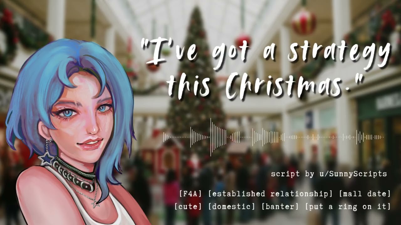 Christmas Shopping With Your Girlfriend [F4A] [ASMR roleplay] [mall date] [banter]