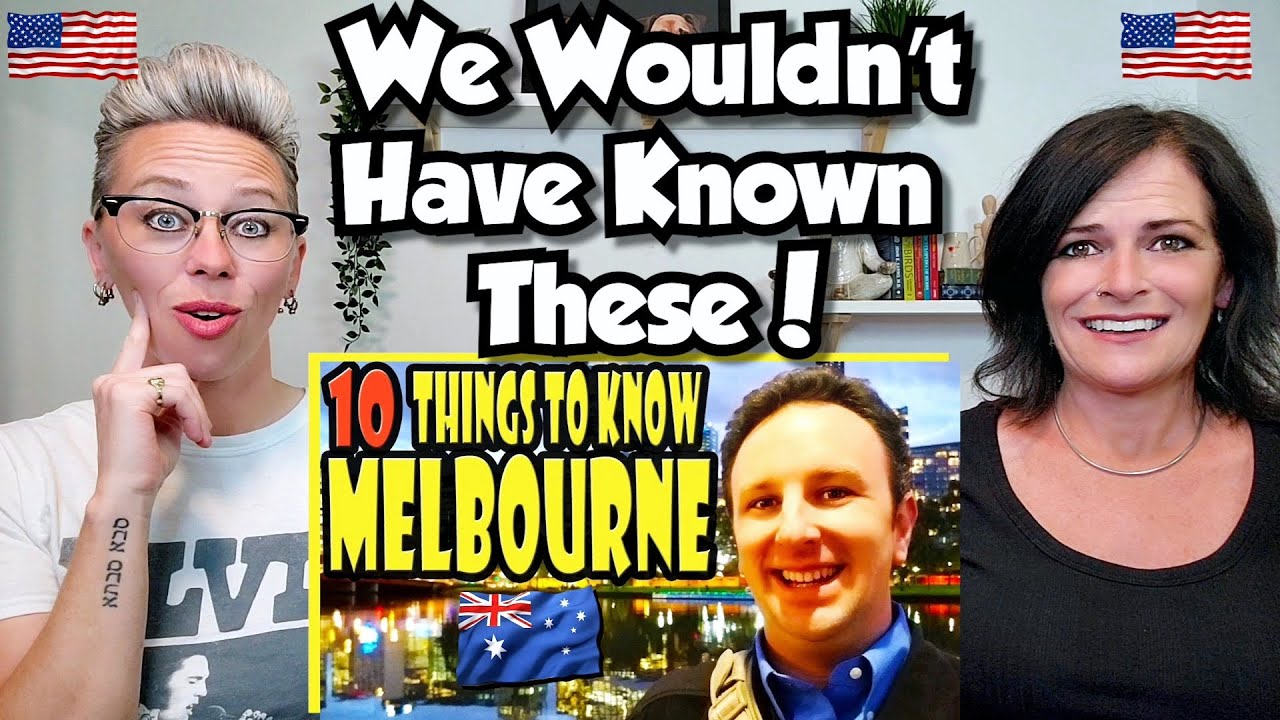 American Couple Reacts: Melbourne, Australia: 10 Travel Tips Before You Go! FIRST TIME REACTION!