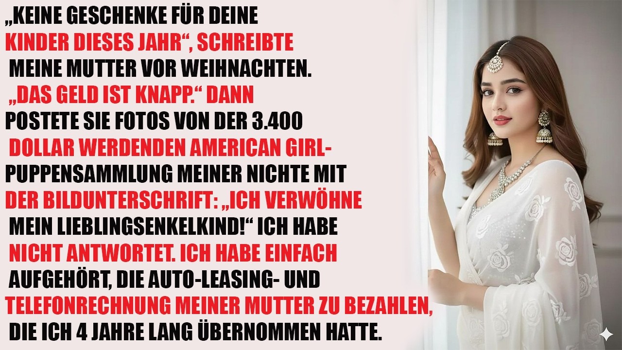 Keine Geschenke für die Kinder?“ – Mamas Nachricht vor Weihnachten