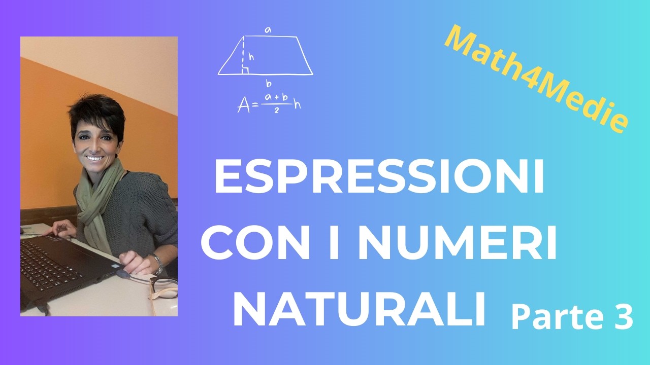Espressioni con i numeri naturali - precedenza delle operazioni e delle parentesi (1^ media)