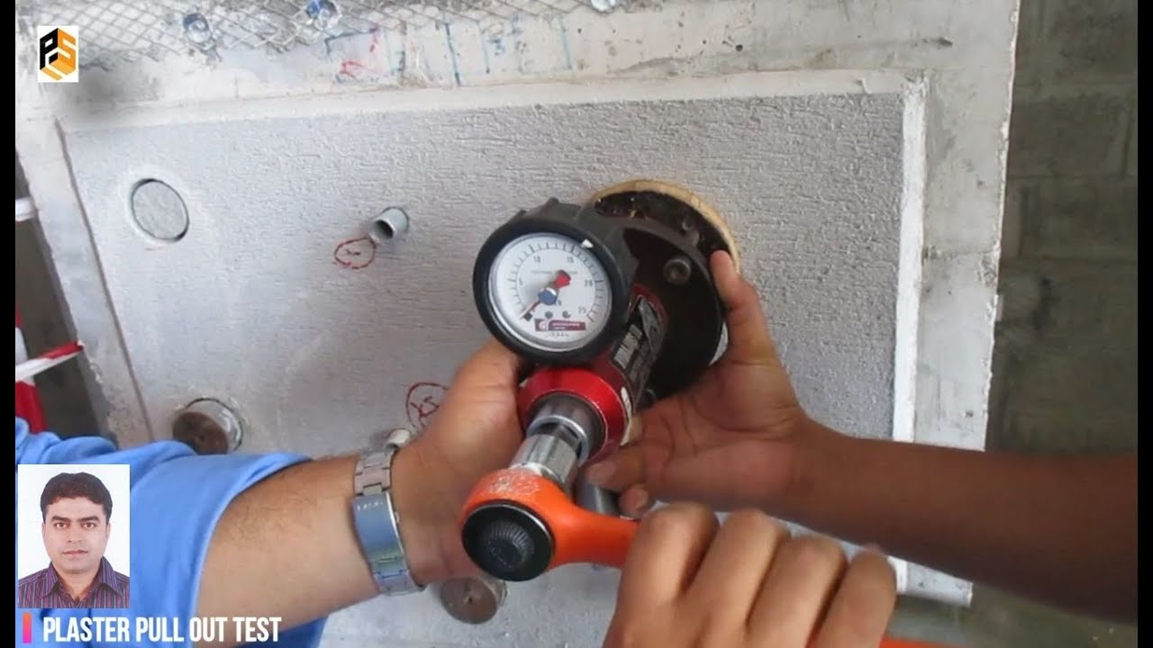 Plaster pull out test