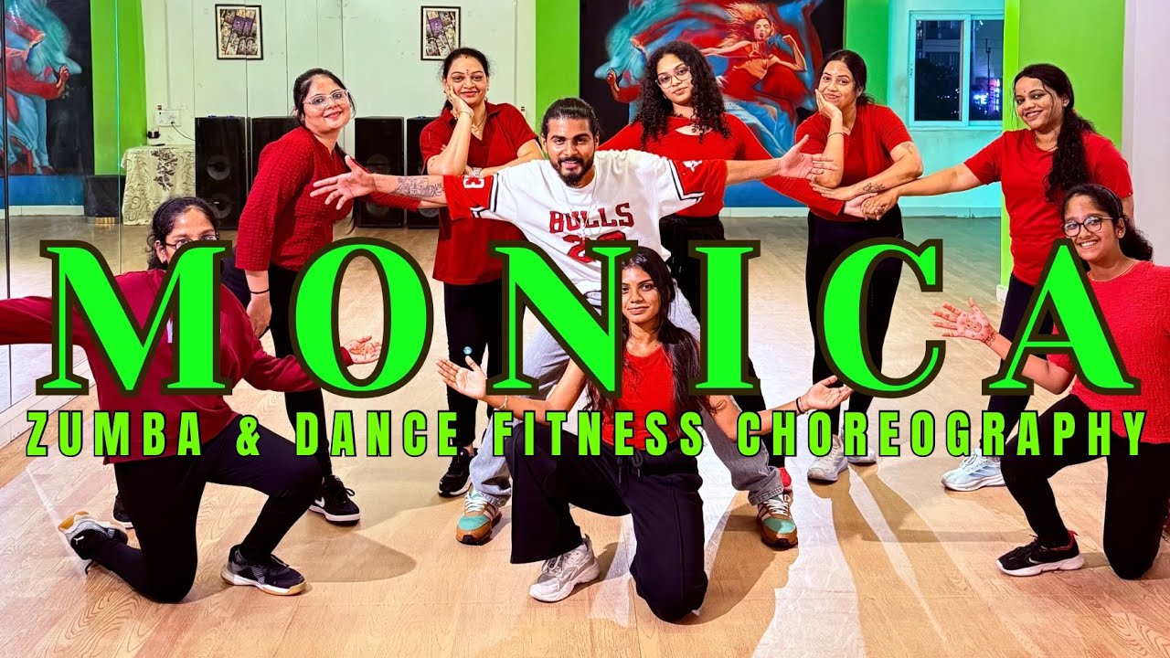 Monica - Zumba & Dance Fitness | Choreography by Dilip Raghav Reddy | RR Dance Studio Hyderabad 