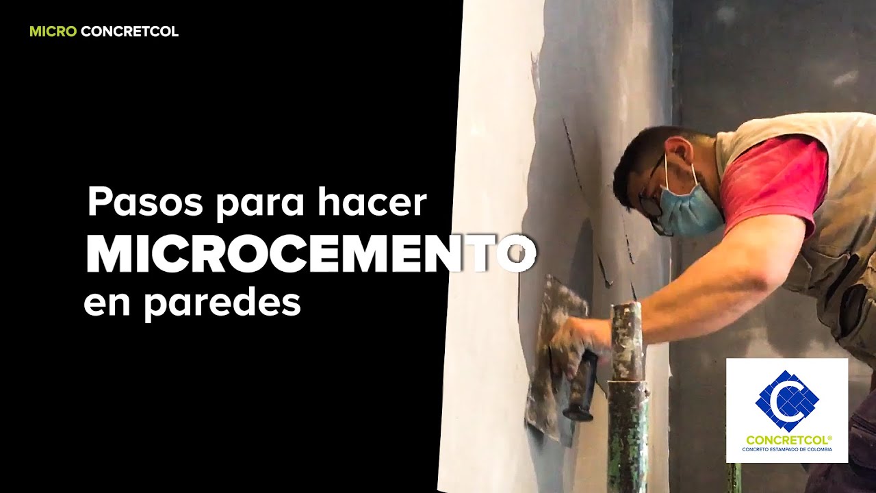 Pasos para hacer MICROCEMENTO en paredes