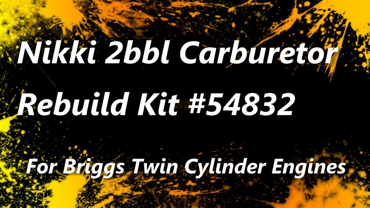 Nikki 2bbl Rebuild Part 1