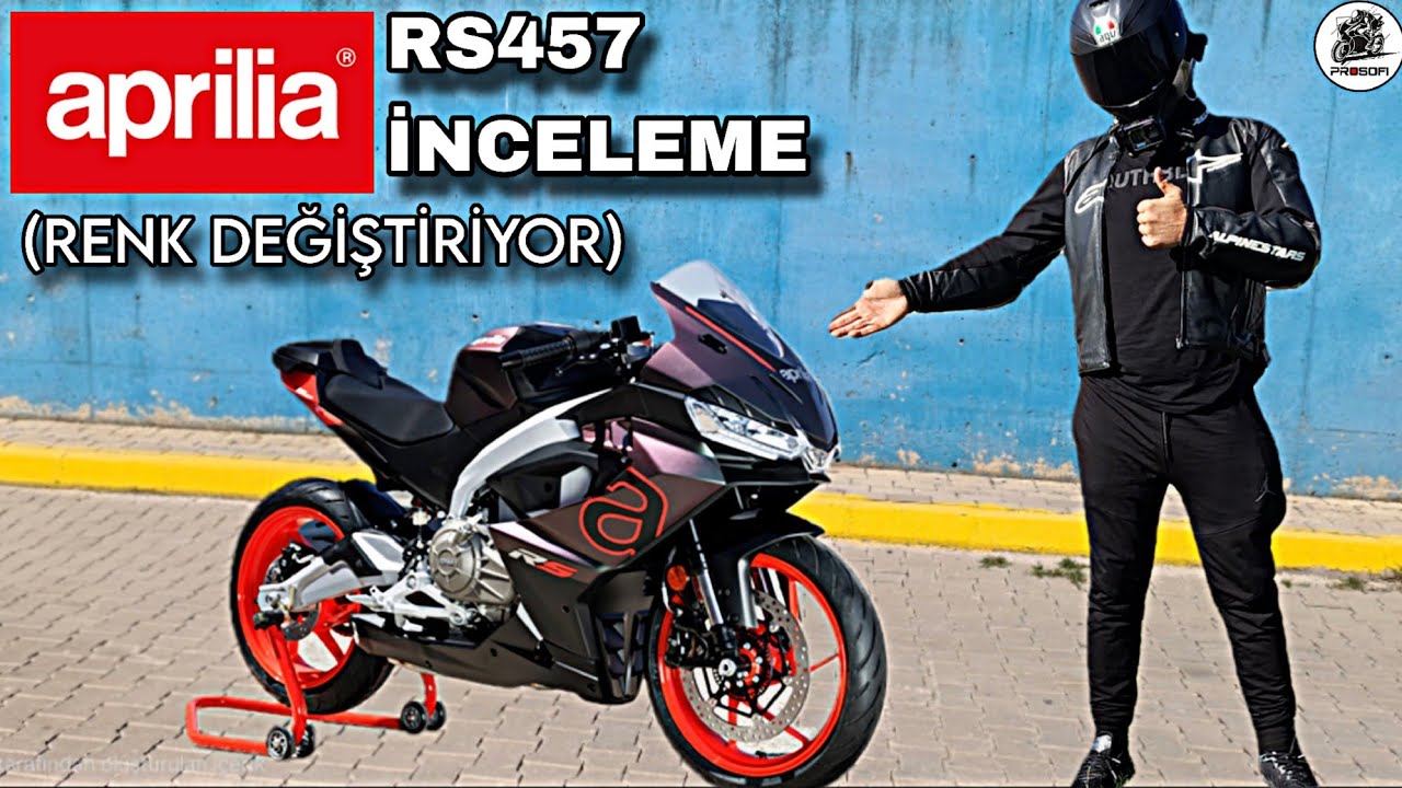 JAPON YAPIŞTIRICISI !.. APRİLİA RS457 İNCELEME VE TOP SPEED & 450SR'I GEÇER Mİ ? A2 NİN EN İYİSİ Mİ?