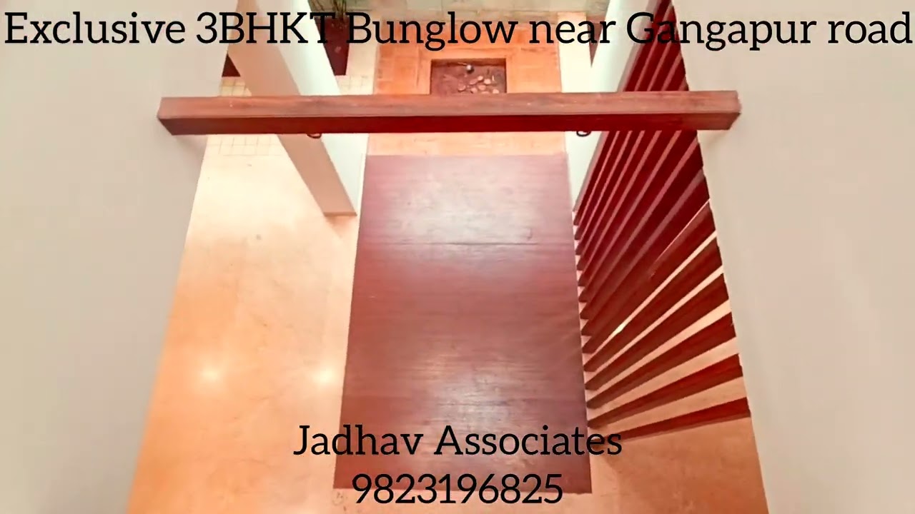 Exclusive and Ultra modern 3BHKT Bunglow near Gangapur road from Jadhav Associates Nashik