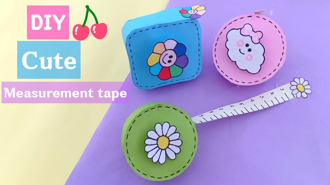 How to make paper measurement tape | DIY paper measurement tape /DIY paper tape
