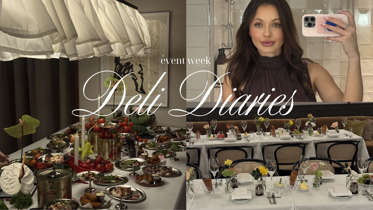 deli diaries 04: crashout !! event woche als marketing girl in vienna vlog