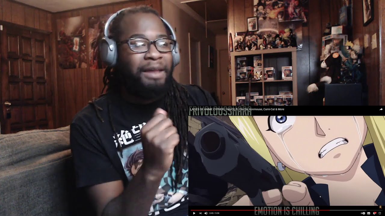 LADIES OF ANIME CYPHER | HalaCG ft. Chi-Chi, Ironmouse, Cami-Cat & More [Reaction]