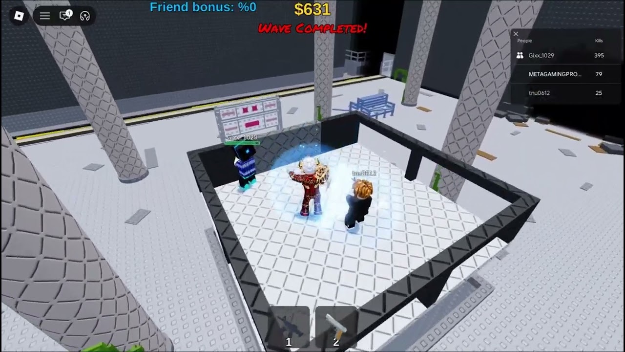 Стреляй в зомби, чтобы повышать уровень! (Roblox)