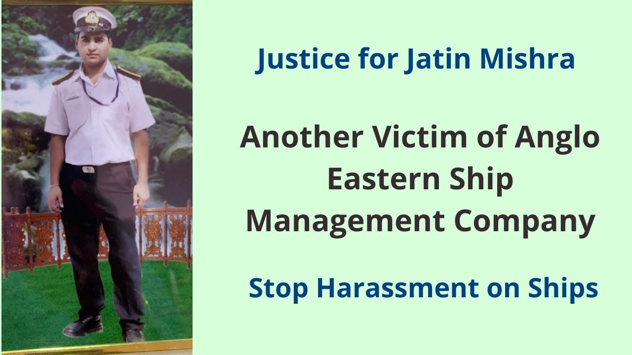 Another Victim of Anglo Eastern Ship Company | Story of Jatin Mishra | Justice for Shivam and Jatin