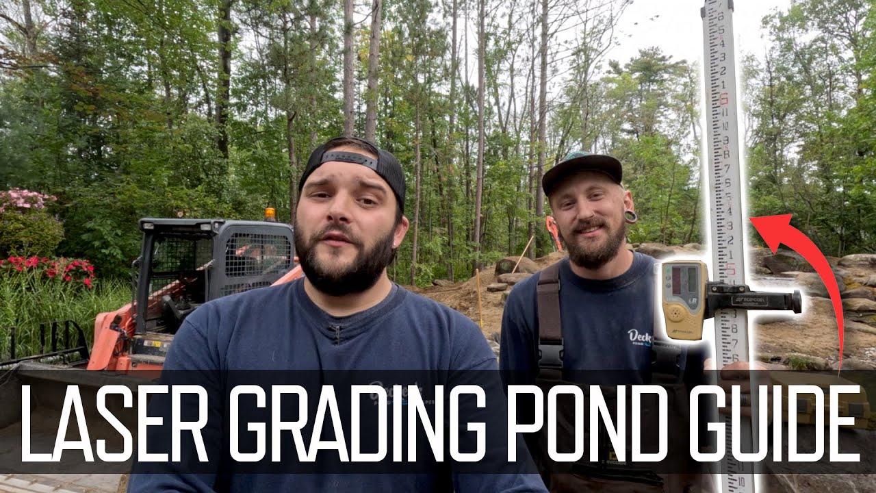 Mastering Pond Grading: Your Ultimate Laser Level Guide!