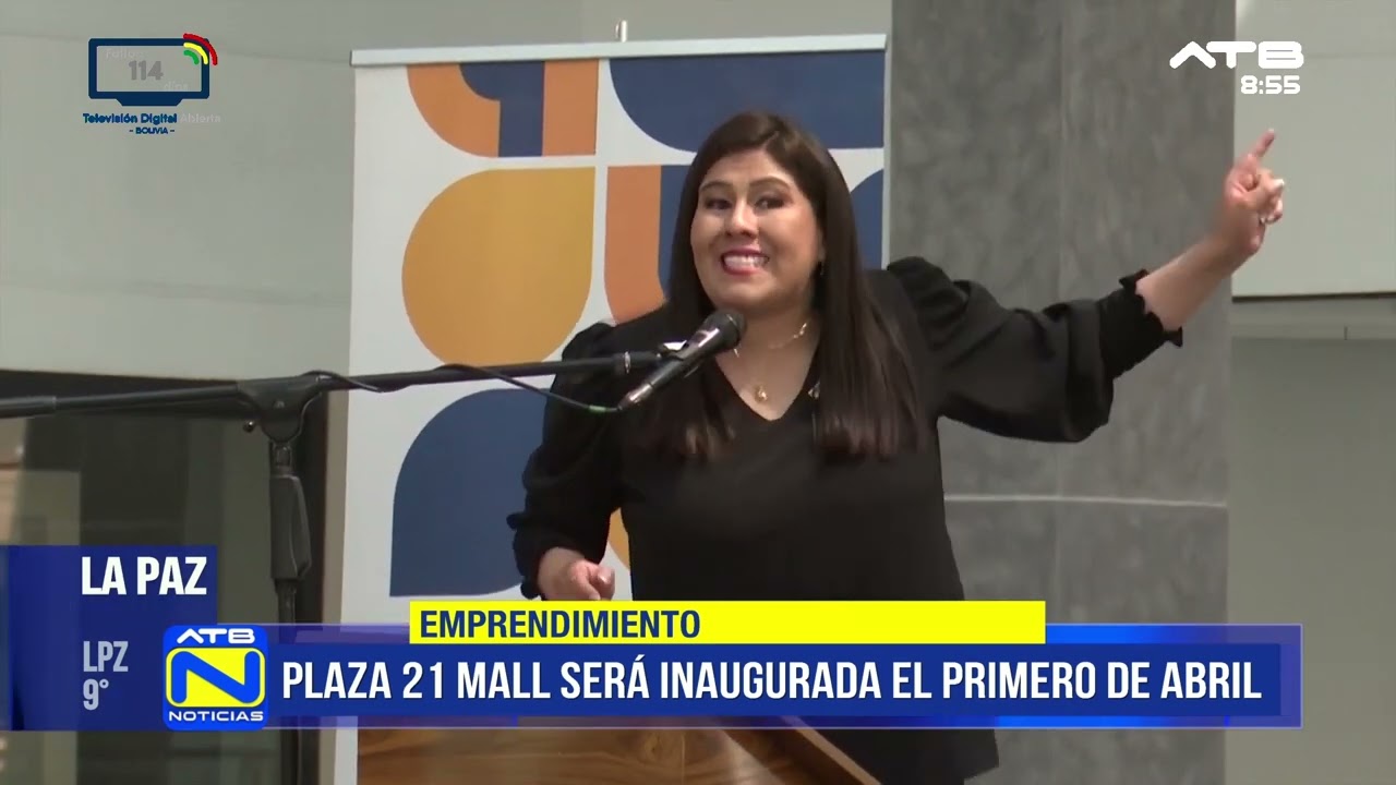 Plaza 21 Mall de La Paz será inaugurado el 1 de abril tras superar la crisis de la pandemia