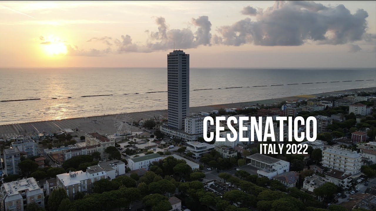 CESENATICO ITALY 2022 DRONE 4K