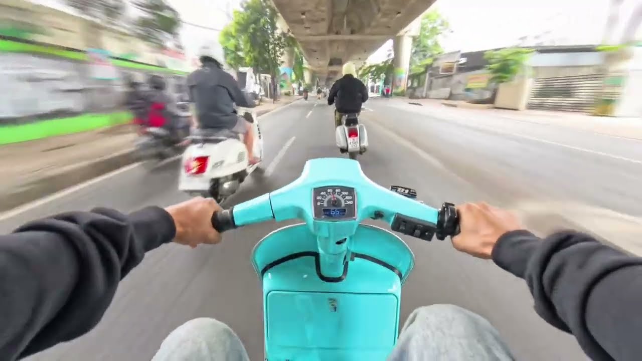 LAGI KEBUT KEBUTAN VESPA PTS GUE MALAH DI TAWAR ORANG