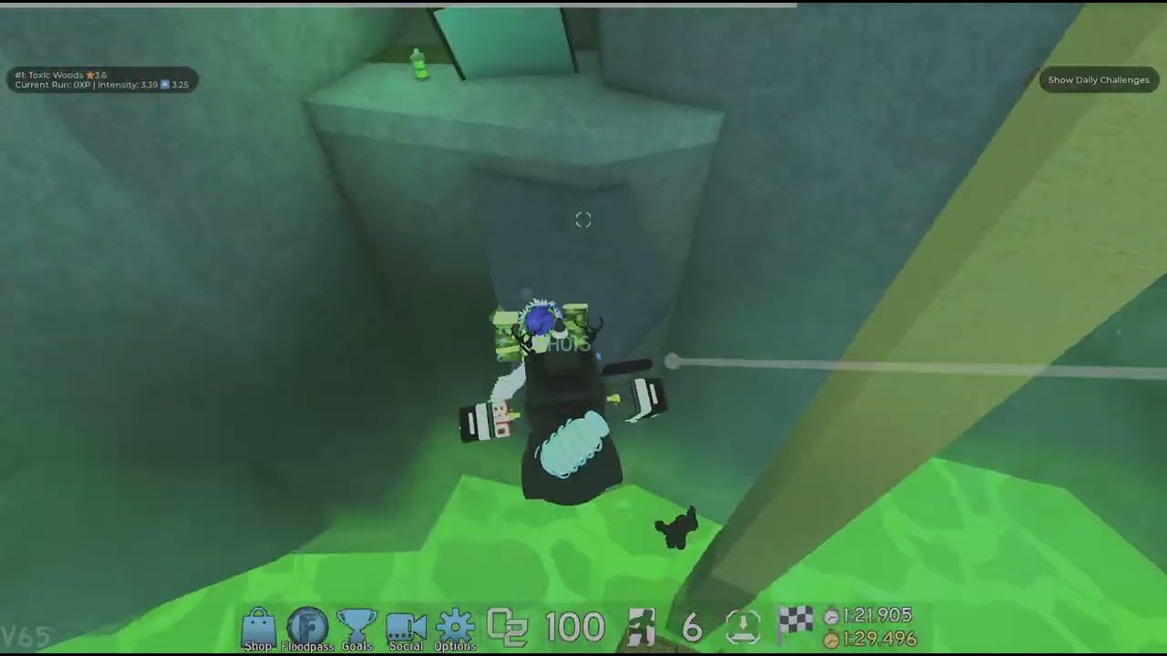 Escapando de 2 difícils no Flood Escape 2