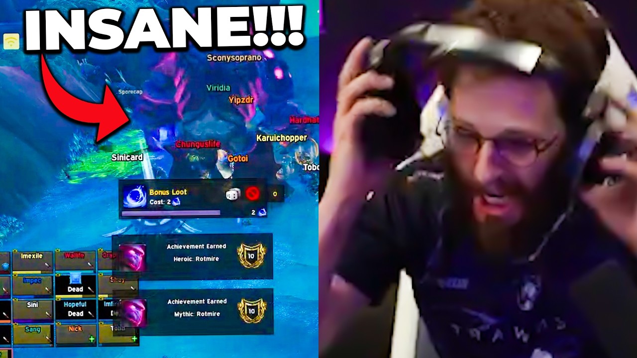 LIQUID GUILD VS WORLD FIRST MYTHIC SPOREFALL!!!