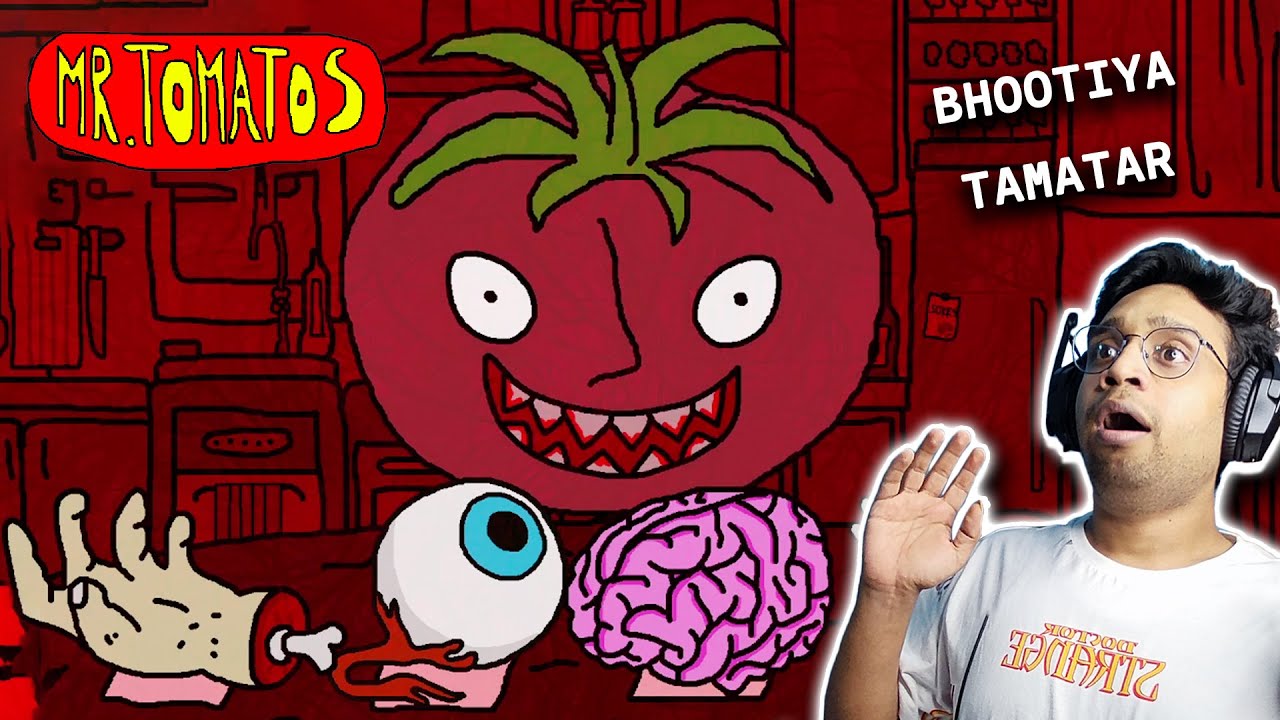 This TOMATO 🍅 wants to EAT ME 😈 !! MR TomatoS || Horror Gameplay in Hindi