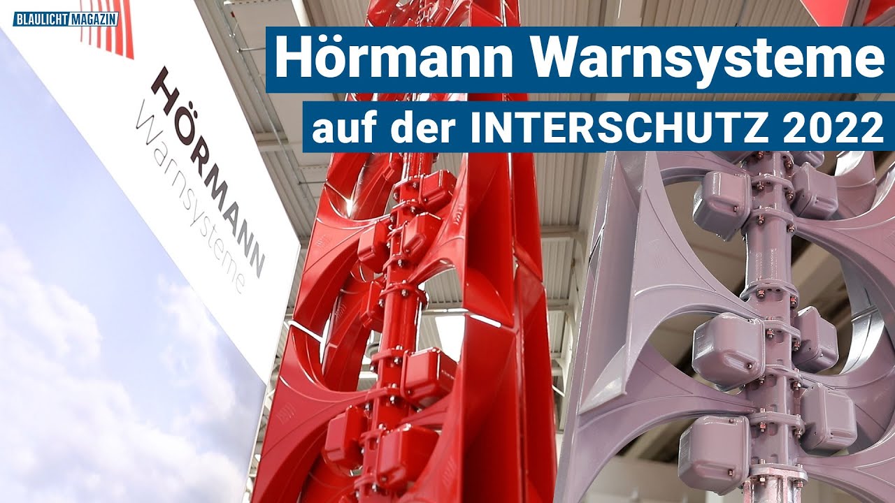 Hörmann Warnsysteme auf der INTERSCHUTZ 2022