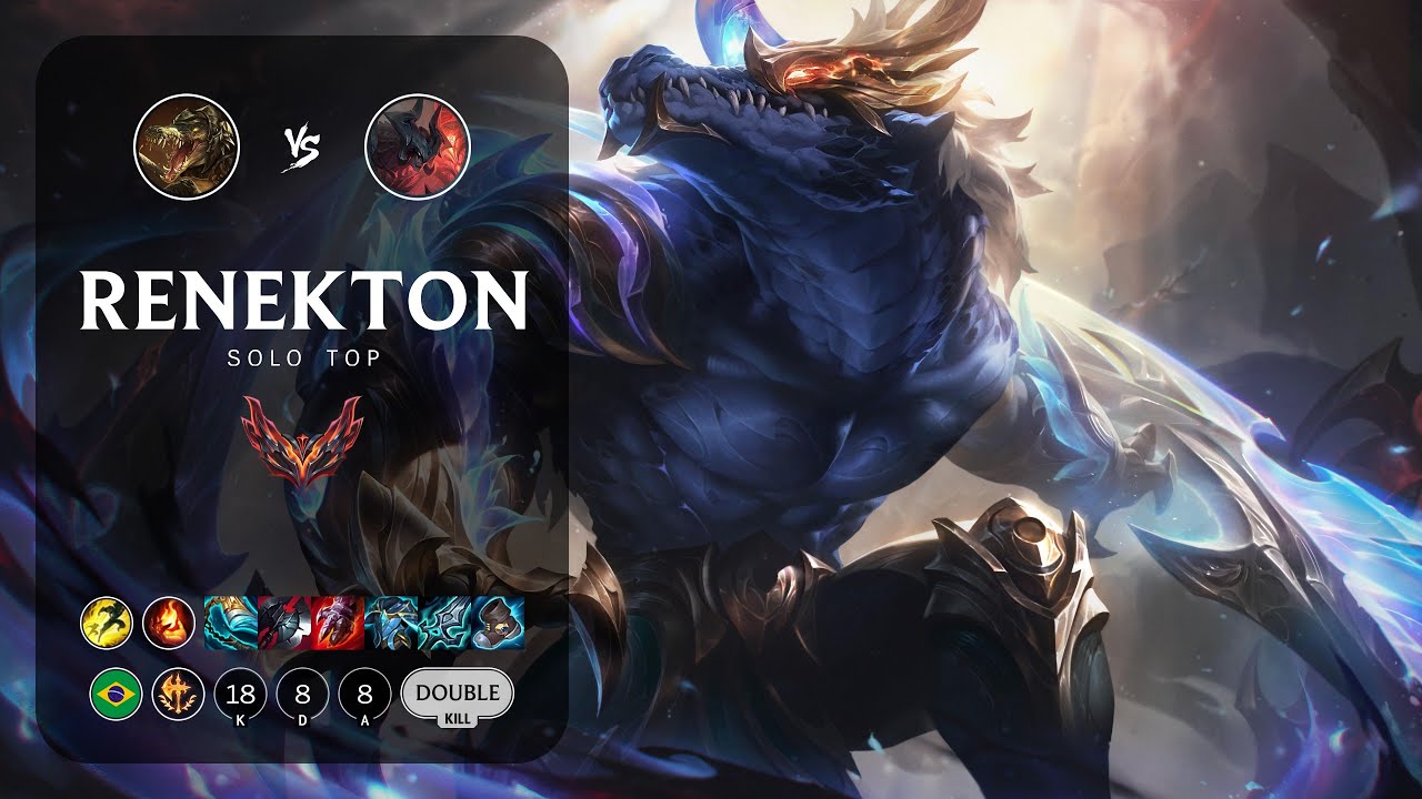 Renekton Top vs Aatrox - BR Grandmaster Patch 13.15