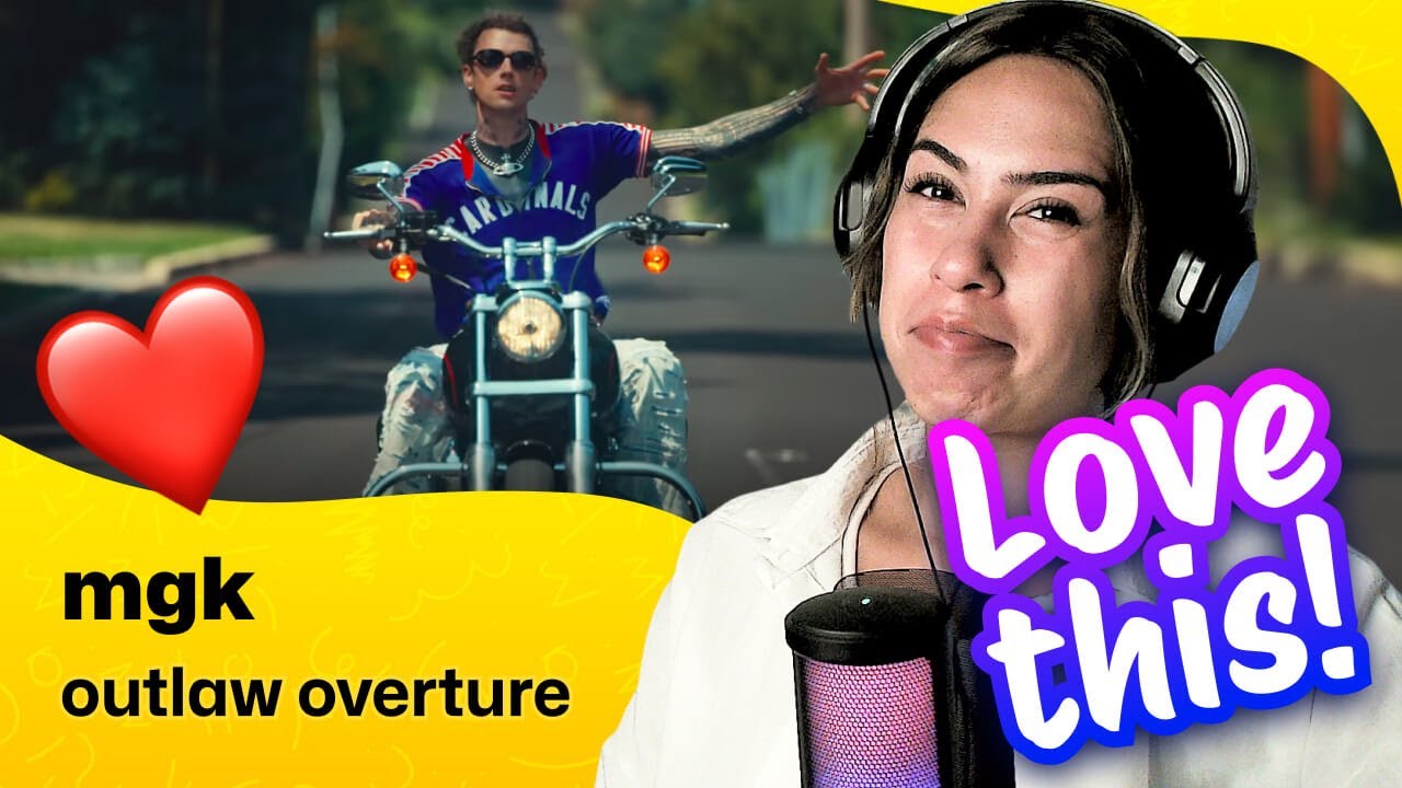Reaction ▷  mgk - outlaw overture