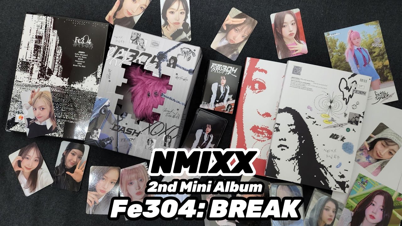 [Unboxing] NMIXX - Fe3O4: BREAK 2nd Mini Album [Limited + Photobook + Poster + Nemo Ver.]