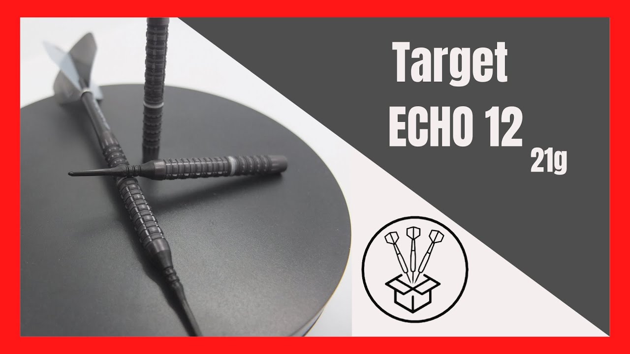 Target Echo 12 - 21g - 90% Tungstène - Fléchettes pointes nylon @TargetDarts180