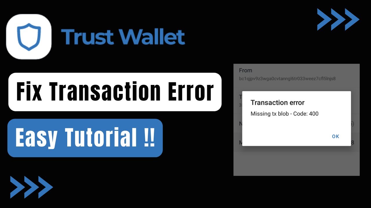 How To Fix Transaction Error In Trust Wallet - Trust Wallet Transaction Pending (Solve)