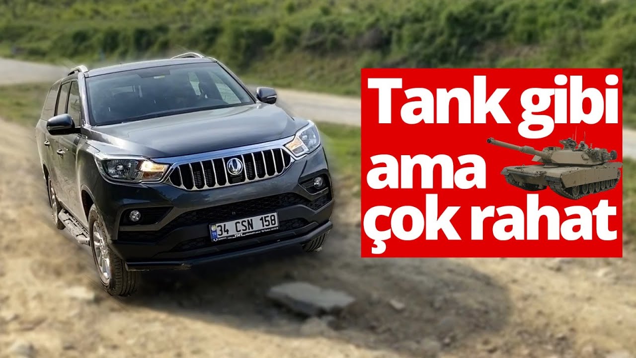 TANK GİBİ ARAÇLA KÖPEKLERİ MAMALADIK! 😍🐶 (SsangYong Musso Grand 2020)