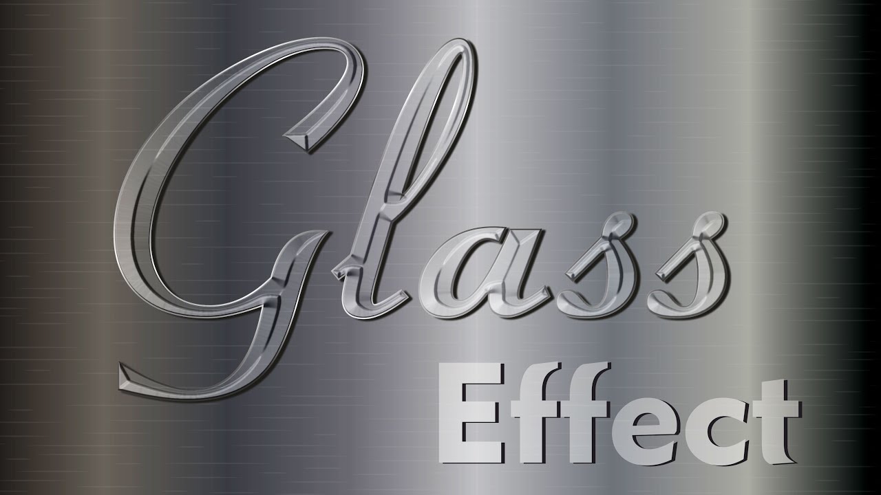 How to Make Glass Text in CorelDRAW | Glass Text Effect | Typography | Creative Text Effect