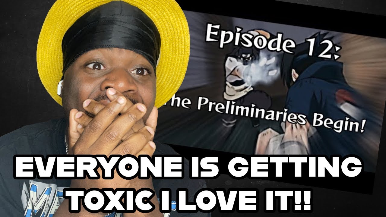 Naruto Unhinged: Episode 12, The Preliminaries Begin! - @Barack_Obeezy | REACTION #naruto #anime