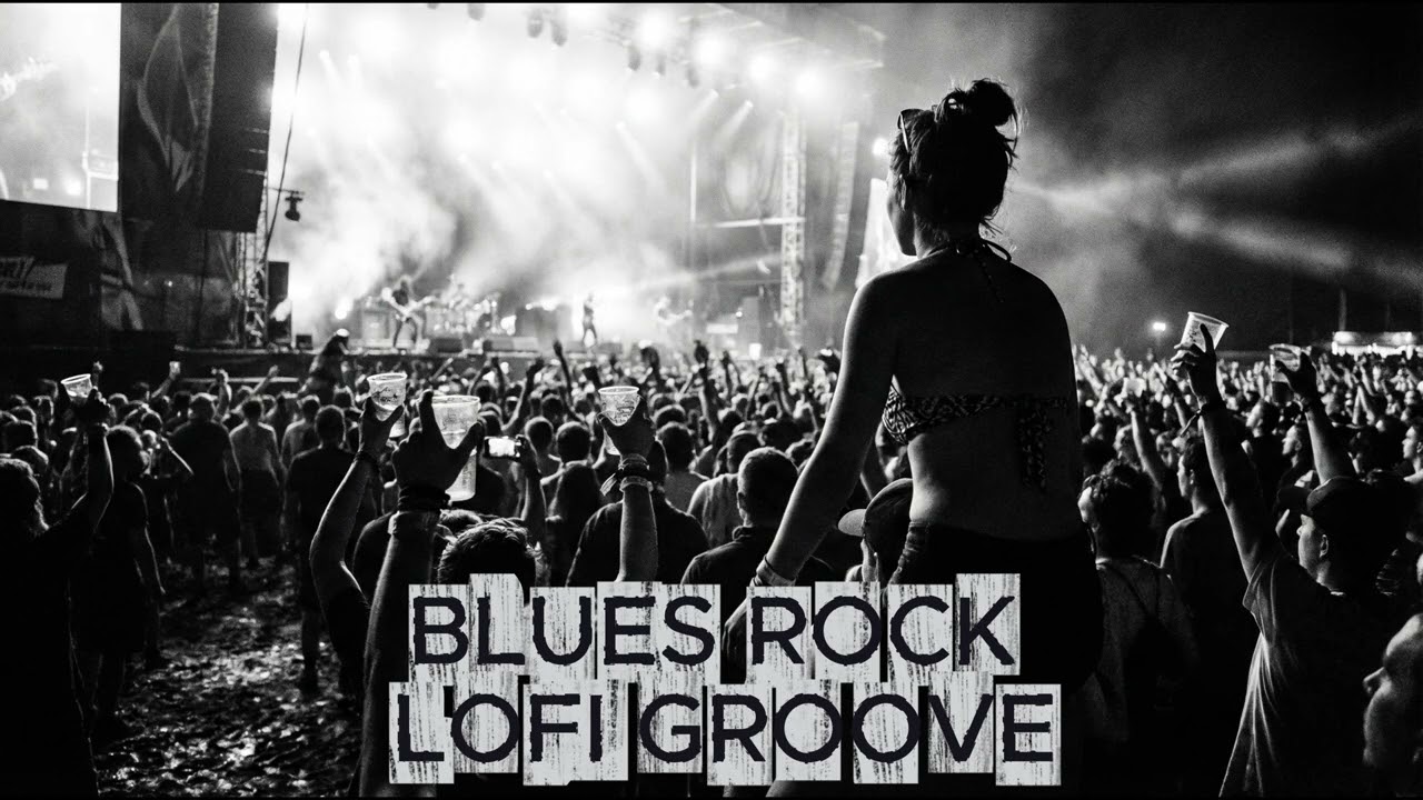 🎸 Lo-Fi Blues Rock Groove 🔥 Instrumental Rock & Blues Mix for Work, Focus, Gaming & Driving (1 Hour)