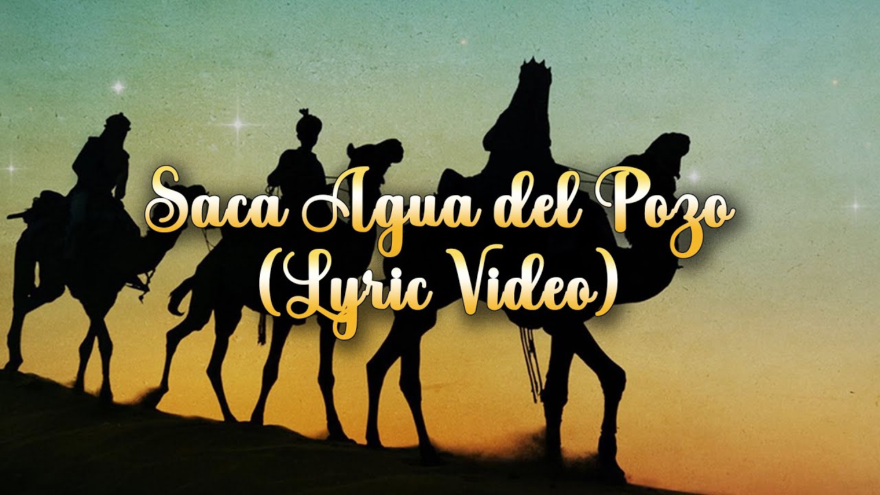 Raya Real - Saca Agua del Pozo (Video con Letra / Karaoke) - Villancicos Flamencos 2025