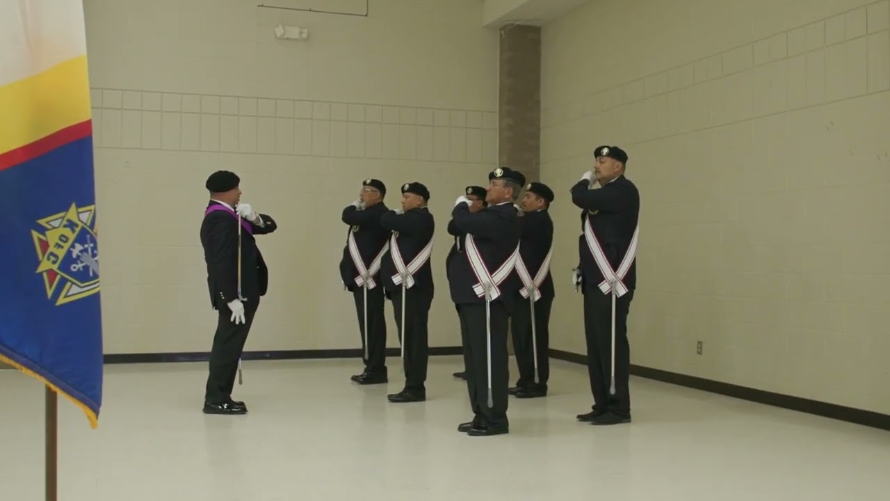 Knights of Columbus Assembly 1913 Color Corps