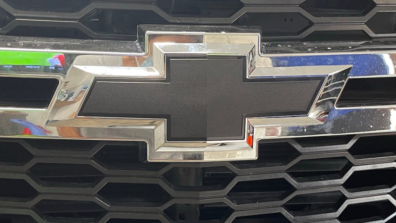Easy Emblem Replacement on Chevy