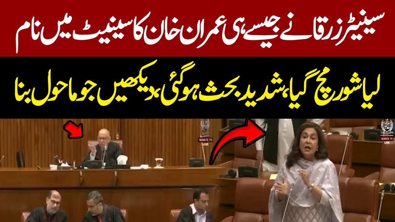 PTI Senator Dr Zarqa Suharwardy Fiery Speech In Senate Of Pakistan  | Baluchistan Issue