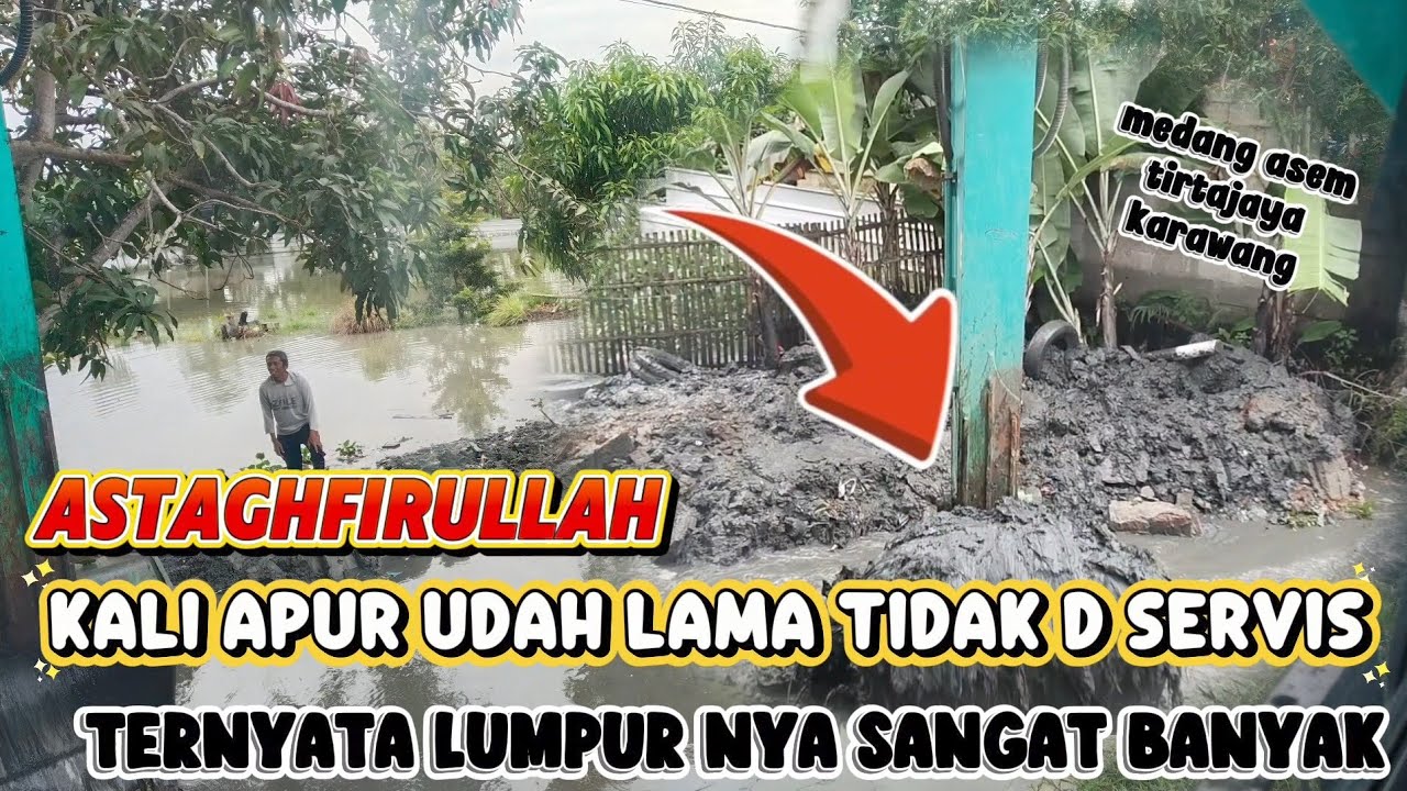 Gila ngerii ‼️BANGET LUMPUR KALI APUR SAMPE UDAH DANGKAL KALI NYA