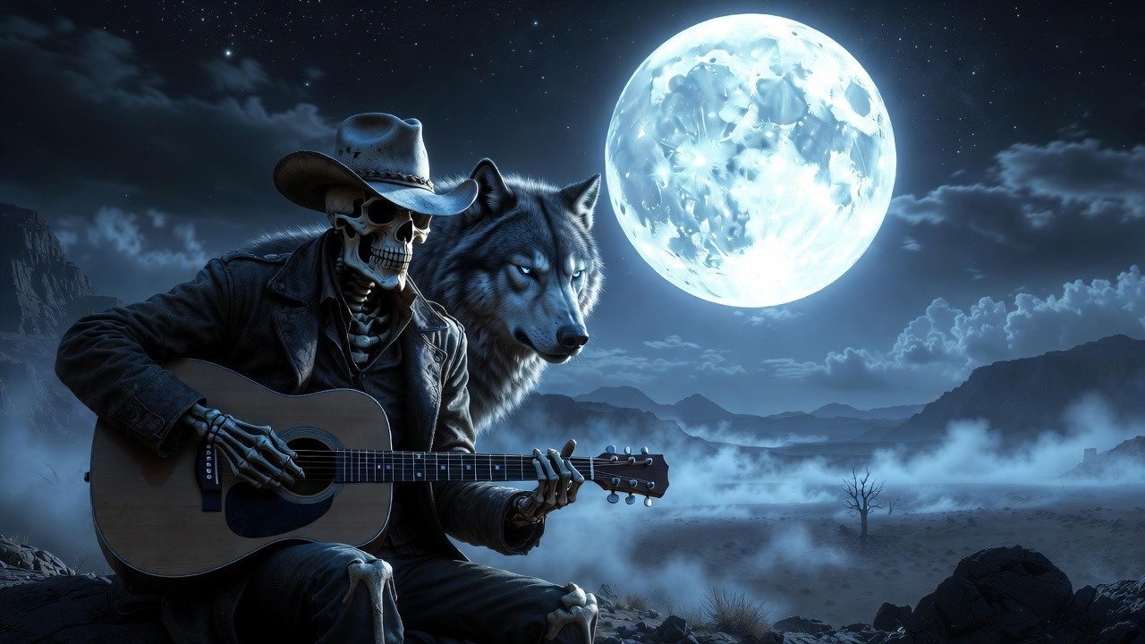Wolfshadow Music – When the Final Road Leads Only to the Wolf | Dark Country Music