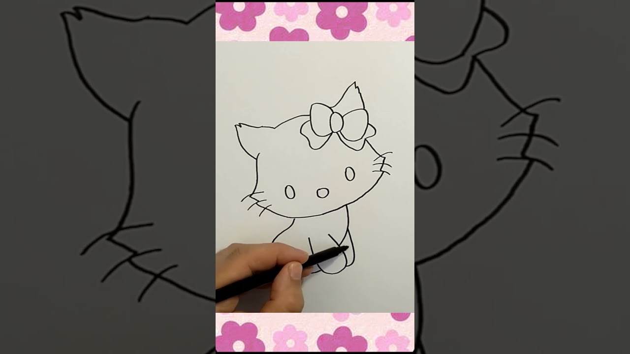 How to Draw 🐱 Charmmy Kitty from Sanrio  #art #drawing #viral #cute #shorts