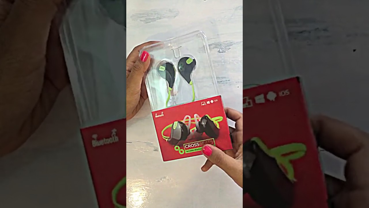 Cross beats AURA Bluetooth headset UNBOXING Nd pairing