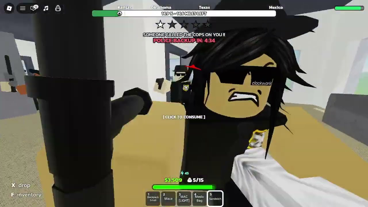 Reaching Mexico Border | ROBLOX Runaways (beta)