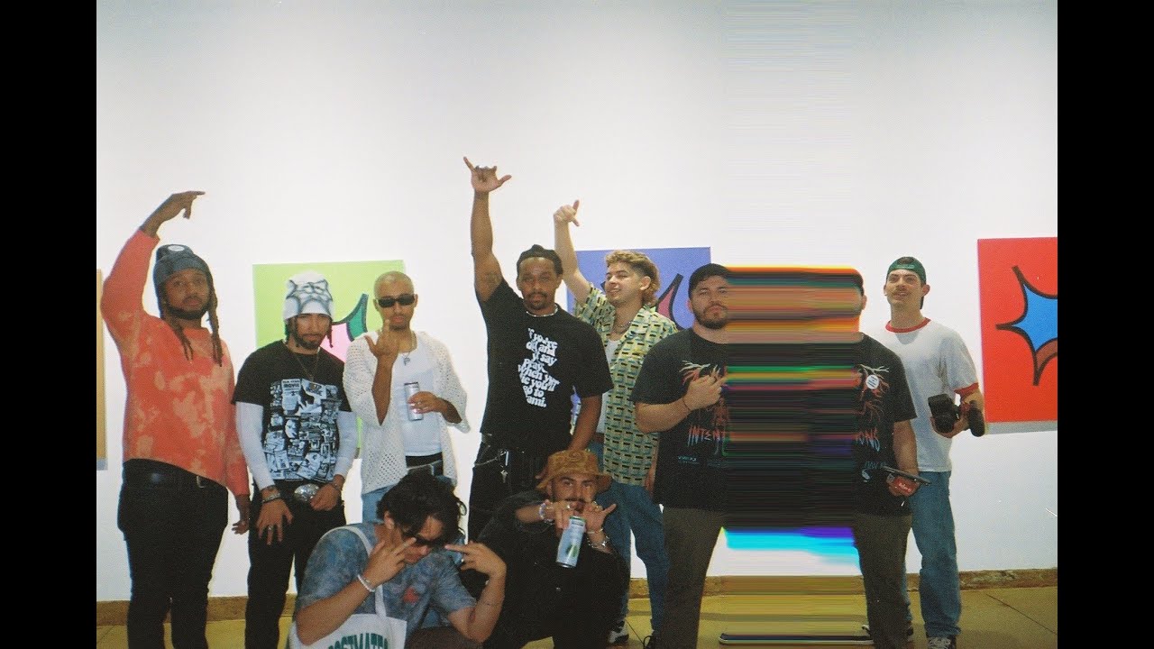 short vlog (snd hlp art show)