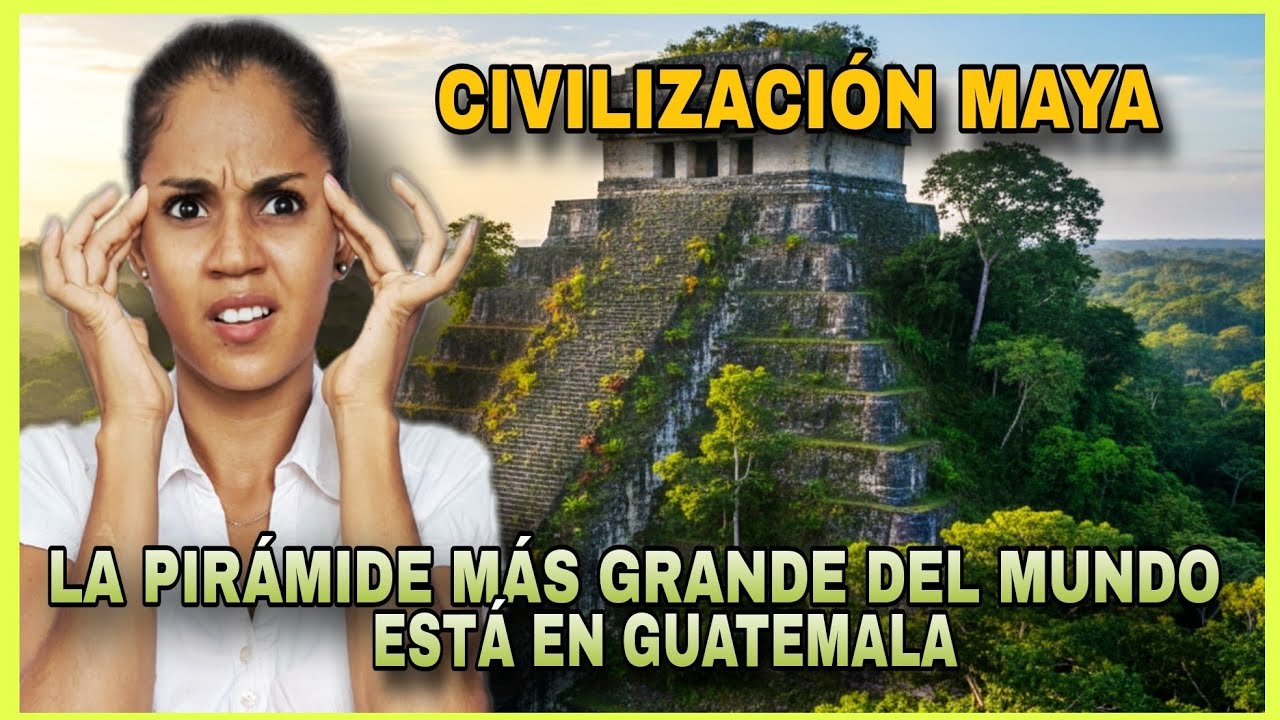 😱Cubana reacciona a la grandeza Maya,La PIRÁMIDE más GRANDE del MUNDO🌏,NO es EGIPTO🇪🇬 es GUATEMALA🇬🇹
