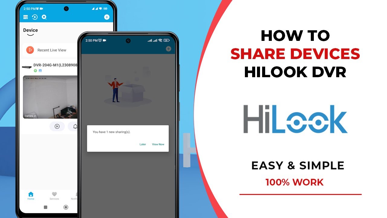 How To Share HiLook Device