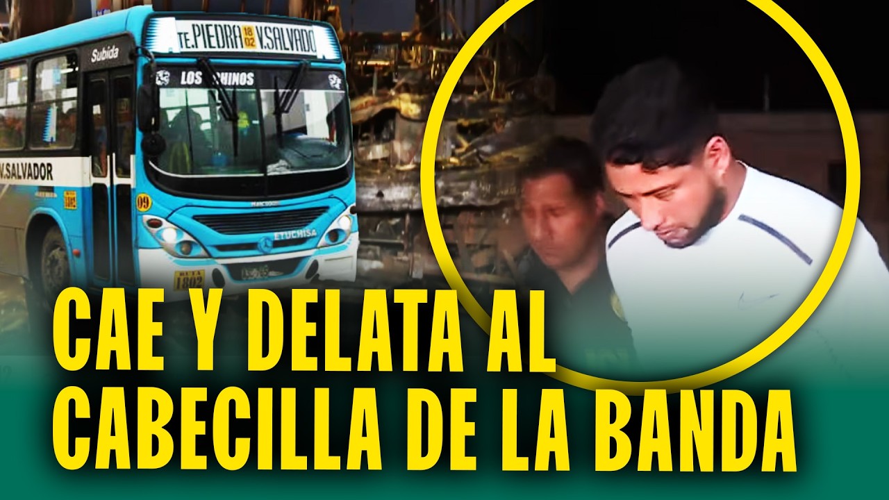 De chofer a extorsionador: Integrante de 'Los Mexicanos' delata al cabecilla que trabajaba en buses