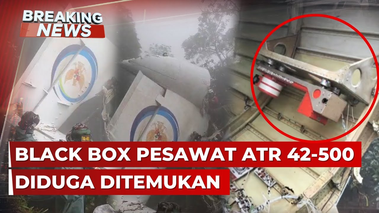BREAKING NEWS - Black Box Pesawat ATR 42-500 Diduga Ditemukan
